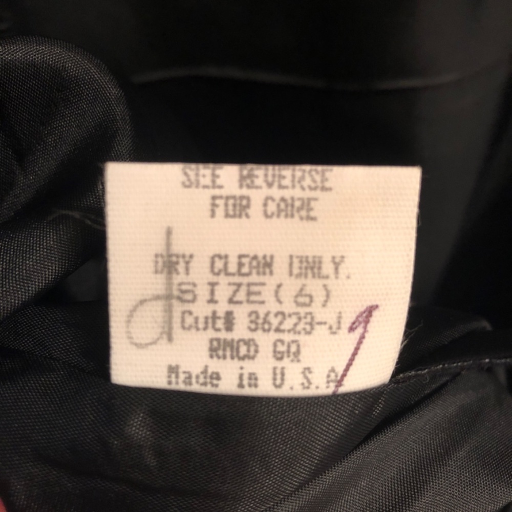 Laundry Black Velvet Two Tone Tank Dress Size 6 - Picture 11 of 11